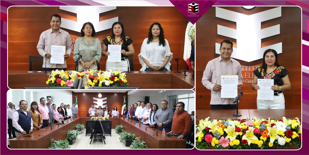 Firman convenio de colaboración Instituto Estatal Electoral y de Participación Ciudadana de Oaxaca y la Defensoría Pública del Estado de Oaxaca