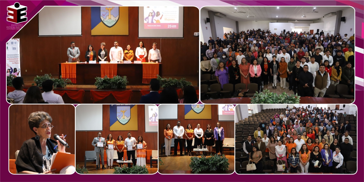 Conmemora IEEPCO Día Internacional de la Eliminación de la Violencia contra las Mujeres